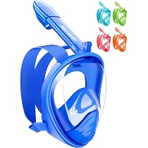 Set Snorkeling Narutoo Per Adulti, Maschera Panoramica 180° Anti-appannamento Con Boccaglio A Secco, Lente In Vetro Temperato, Colori Macaron