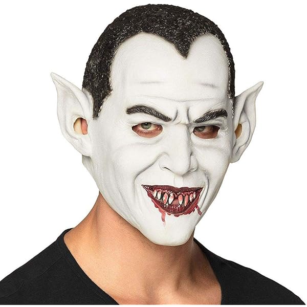Masque Halloween Tête Complète Vampire En Latex - Effrayant, Réaliste - Pour Adulte, Fête, Cosplay