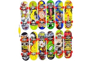 BLLRC 12pcs de Dedo monopatín Inteligencia Juguete Dedo Juguete Juguete Nuevo Regalo de Juguete Creativo Dedo Puntero aleación Dedo Juguetes