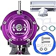 HFAOHO Billet Turbo Blow Off Valve 2.5in Flange Pipe Type‑RS Universal SDD‑BOVGRSBL FPG250(Purple)