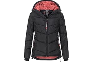 Sublevel Damen Mantel Winterjacke warme Jacke Outdoorjacke mit Kapuze sportlicher Damen Mädchen Parka S M L XL XXL