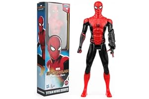 Xingsky New SPI-der Figurines Marvel Avengers, Far from Home Spider, 30 cm, Ornements de Figurines, Collection de Fans de Film, Anniversaire, Jouet SPI-der pour Enfants à partir de 3 Ans