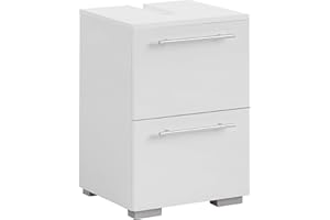 ‎SCHILDMEYER Schildmeyer Waschbeckenunterschrank Carlos 148464, weiß, 40,2 x 59,1 x 35 cm