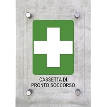 CARTELLO IN PLEXIGLASS NERO LUCIDO SEGNALETICO - ENTRATA CON FRECCIA DESTRA, SINISTRA, GIù O Sù