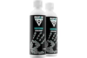 PULLUP & DIP Magnesio Liquido, Tiza Liquida para un Agarre Escalada, Gimnasio, Levantar Pesas, Bouldering, Calistenia, Liquid Chalk Cecado Rápido y Extra Fuerte