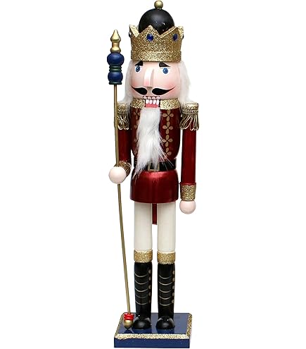 Grand Casse Noisette Noel Villa D'este Hem Tivoli - 2188097 - Soldat Casse- Noisette Hatt Donuts I Polyrésin, Söt Jul Nutcracker Christmas