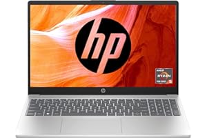 HP Laptop 15, AMD Ryzen 5 7520U, 15.6-inch (39.6 cm), FHD, 16GB LPDDR5, 512GB SSD, AMD Radeon Graphics, FPR, FHD Camera w/Pri