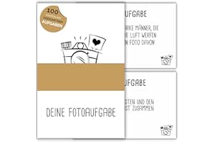 Fotospiel Hochzeit XXL - Das Original von snaPmee - 100+9 Fotoaufgaben - Hochzeitsspiel für Gäste & Brautpaar -Fotobox Aufgaben, Fotochallenge, Gästebuch Spiel (Pure White)
