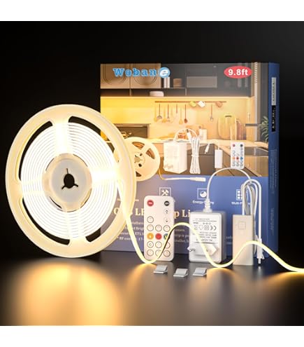 Barra LED Sottopensile Dimmerabile Su Misura - Fino A 200cm, Luce Fredda 6000K, Con Alimentatore - Foto 11