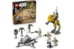 LEGO Star Wars zestaw bitewny — żołnierze-klony z 327. korpusu galaktycznego, zabawka konstrukcyjna dla dziecka, pomysł na prezent dla chłopców, dziewczynek i fanów Gwiezdnych Wojen od 7 lat 75431