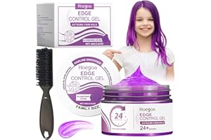 EXATTA Cera Púrpura del Color del Pelo, Tinte Temporal para el Cabello Morado, Color de Cabello Temporal Púrpura Lavable, Crema Temporal del Peinado, para Fiestas, Cosplay, Halloween