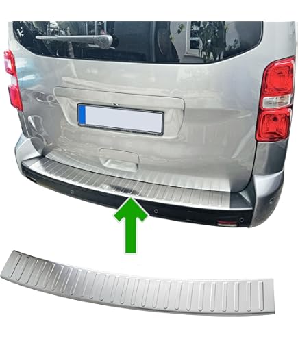 Ladekantenschutz V2A Gebürstet Passend Für Opel Vivaro C Ab 2019