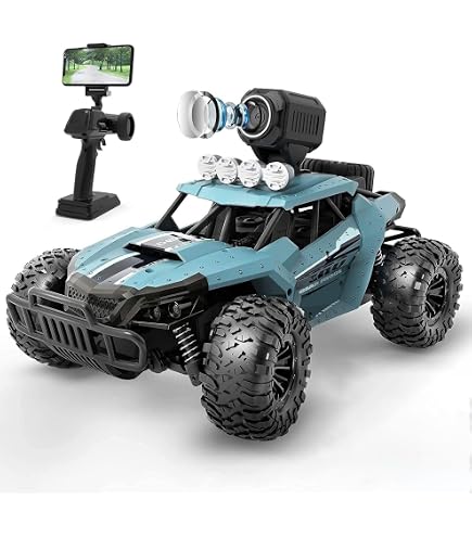 Voiture télécommandée tout-terrain avec caméra Explorer Motor & Co R/C