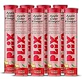 THE PLANT FIX Apple Cider Vinegar Effervescent Tablet with mother | Supports Metabolism & Appetite Control I With 500mg ACV, Vit B6 & B12 I No Maltodextrin, No Added Sugar I Pack of 8 (120 tablets)