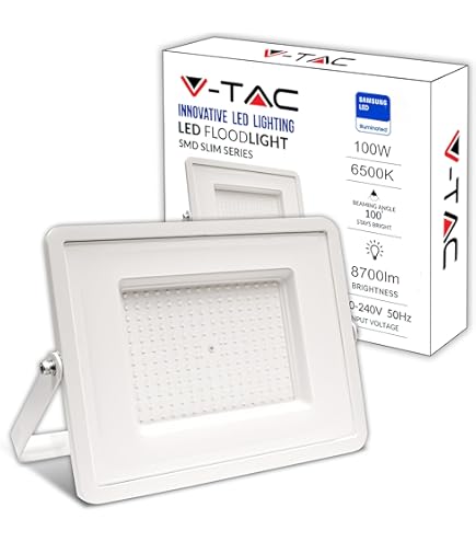 V TAC VT 11020S RD B Draaibare met Sensor LED wandlamp Warm wit