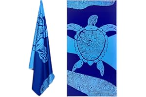 LUROON Telo Mare Grande 90 x 180cm, Asciugamano da Spiaggia Telo da Bagno Asciugamani da Sauna, Telo da Viaggio, Coperta da Spiaggia, Coperta da Picnic, per Sport Palestra Nuoto Campeggio e Bagno