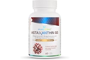Wellness Extract Astaxanthin-GG – AstaREAL™ Astaxanthin Supplement, GG-Gold® Geranylgeraniol, DeltaGold® Tocotrienols Supports Eye, Skin, and Heart Health - 60 softgels