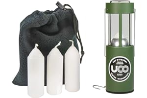 UCO Original Candle Lantern Value Pack with 3 Candles and Storage Bag