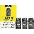 NEVOKS Feelin A1 Pods (0.8 ohm - XL | 13w - 16w) - 3 Pack, Side Fill System, MTL Vaping Style, Leakproof Design, No Nicotine