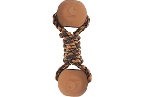 Carhartt Juguetes para Mascotas, Juguetes Resistentes para Perros para Tirar y Buscar, Hueso de Cuerda para Masticar Perros