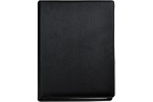 Arpan Carpeta profesional, tamaño A4, de alta calidad, ideal para presentaciones, trabajos, entrevistas y currículo, cuenta con 48 fundas (96 lados)