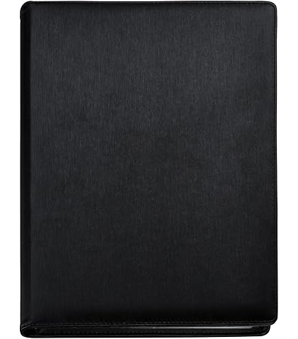 Tiger PRO Presentation DISPLAY BOOK A5 40 Pocket Folder Portfolio Black