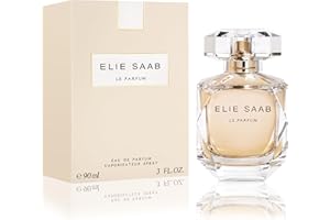 Elie Saab Le Parfum 90 ml – Eau de Parfum de Mujer – Fragancia Chipre Floral – Notas de Flor de Azahar, Jazmín, Rosa de Miel y Pachulí – Botella de Cristal Transparente