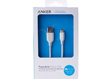 Anker Powerline Micro Usb 3Ft White Offline V3