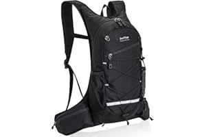 ‎BUFFUP buffup® fahrradrucksack wasserdicht,trinkrucksack fahrrad,wanderrucksack klein,mtb rucksack,outdoor sport rucksack15L