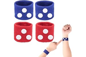JKDHJK 2 Paia Anti Nausea Digitopressione, Braccialetti Antinausea per Adulti e Bambini in Gravidanza, in Viaggio con Nausea, Mal d'Auto, Mal di Mare e Mal d'Aria.（Rosso e blu）