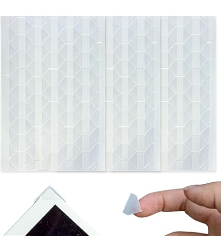 PhotoGAEKKO Coins Photo Auto-adhésifs – 32 Pièces – Coussinets Adhésifs D'accrochage Des Cartes Postales Et Photos – Supports Muraux Idéaux Pour Le Collage D'images – Stickers Muraux De Cuisine