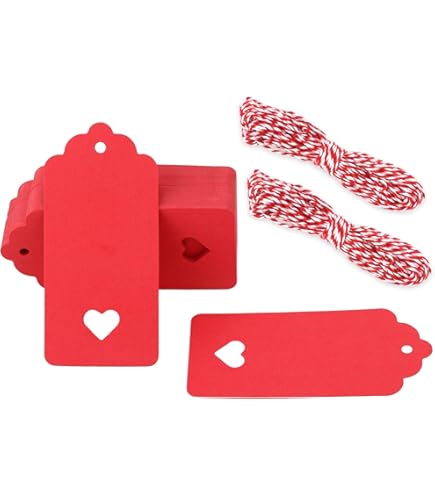 200 Stück Geschenkanhänger Weihnachten - Kraftpapier Sterne Mit Juteschnur