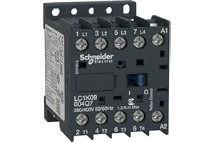 ‎SCHNEIDER ELECTRIC Schneider Electric TeSys Control Leistungsschütz LC1K, 4-polig, 4S, 230V AC, Artikelnummer LC1K09004P7