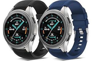 Gulemfy 22mm Correas Compatibles con Samsung Galaxy Watch 46mm/Galaxy Watch 3 45mm/Huawei GT 2 46mm/Samsung Gear S3 Frontier, Correa Deportiva de Silicona Suave para Hombre Mujer