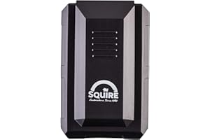 Squire Key Safe Box - Push Button Code Lock (Key Keep2) - Wall Mounted Key Safe - Weatherproof Diecast Alloy Body - Large Storage Capacity - Tough Key Lock Box For Outdoor And Indoor Use