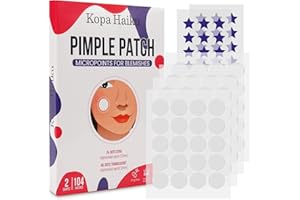 KOPA HAIKU Pimple Patches: Ance Patch- Spot Patches - Acne Patches - Star Spot Patches - Ance Treatment (104 Patches/ 2 Shapes)