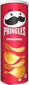 Pringles Original | Snack salato | Chips a base di patate | Vegetariano | Perfette per l'aperitivo | Confezione singola da 175g