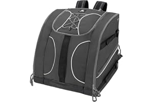 Expansea Bolsa para Botas de esquí - Capacidad de 55L - excelente para Viajes con Exterior e Inferior Impermeables, Bolsa para Botas de esquí Unisex para Chaqueta, Casco, Gafas de protección, Guantes