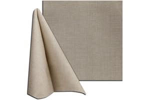 CRIMEN ITALY Tovagliolo TNT monouso 40x40 in tessuto non tessuto TORTORA | 50 pezzi | tovaglioli, resistenti | assorbente | simile al tessuto | ideale per ristorazione | HoReCa | Biodegradabile