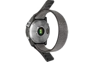 Songsier Fenix 7 Correa, 22mm Correa Deportiva de Ajustable Nailon de Secado Rápido para Fenix 7 Solar, Fenix 6, Fenix 6 Pro, Fenix 5, Fenix 5 Plus, Garmin Forerunner 945, 935