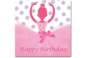 PARTYLANDIA-SHOP Partylandia Shop CIALDA in Ostia Ballerina per Decorazione Torta