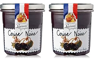 Lot de 2 Préparations de cerise noire 320g Lucien Georgelin