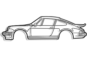 KELULY Coches clásicos decoración de pared 100% metal (911)