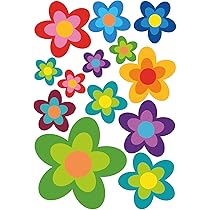 Set 8 Adesivi Auto Floreali Retrò - In Pellicola Oracal | Resistente Ai Raggi UV E Lavaggio - Foto 14