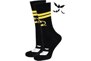 soxo DC Comics The Batman Superman Calcetines Hombre Divertidos Altos Algodon Colores 40-45 1-3 Pares