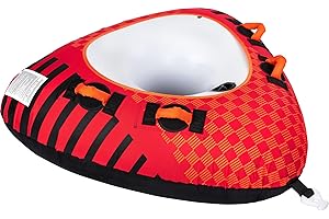 Mesle Tube Delta 56'' Bote Inflable para 1 Persona, neumático de Remolque Inflable para Tirar, para niños y Adultos, para el esquí acuático, la navegación a Motor y el Jet ski.