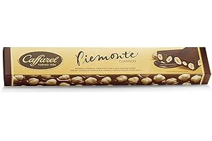 LINDT Caffarel Piemonte Tavoletta Al Latte Con Nocciole Intere 100% Italiane, Cioccolato, 200 Grammo