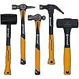 Python Hammer Home Kit Indestructible Fiberglass Handle 5 Pcs Set