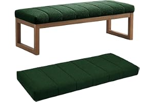 Mångsidig bänkdyna för inomhus- och utomhusbruk – 120 cm/150cm/100cm/90cm/80cm x 40cm/30cm – halkfri sittdyna för burspråk, t