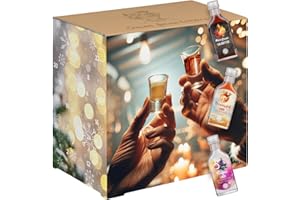 ‎CORASOL Corasol Omas Feine Liköre & Schnaps Adventskalender 2025 mit 24 Likörspezialitäten in edlen 2cl-Flaschen (480 ml)